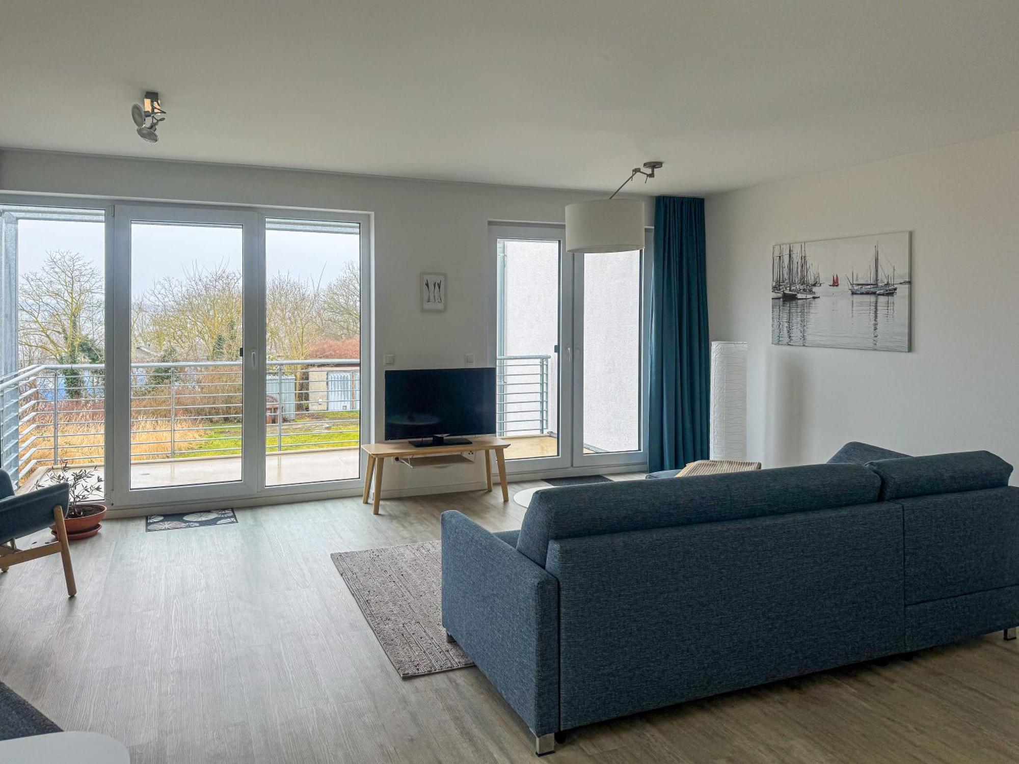 Ferienwohnung Sundueberblick - 150 Meter Zum Strand Altefähr Esterno foto
